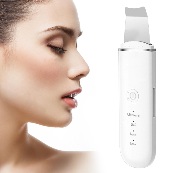 Ultrasonic Skin Scrubber – Deep Pore Cleaner & Blackhead Remover